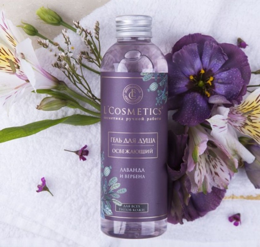 LC Гель для душа Лаванда и вербена / Лесная Феерия, 200мл
