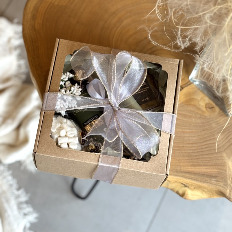 Подарочный набор Соленая карамель (Оливковый)