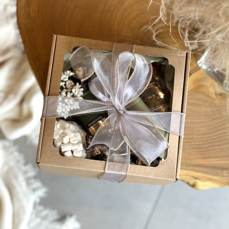 Подарочный набор Соленая карамель (Оливковый)