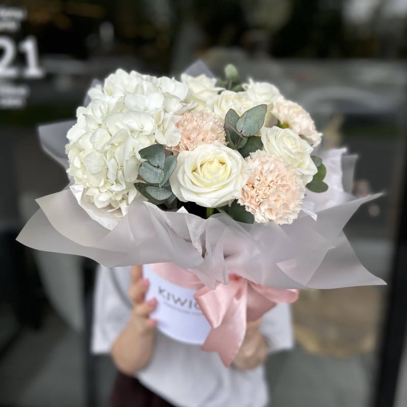 Цветочная композиция в коробке №25