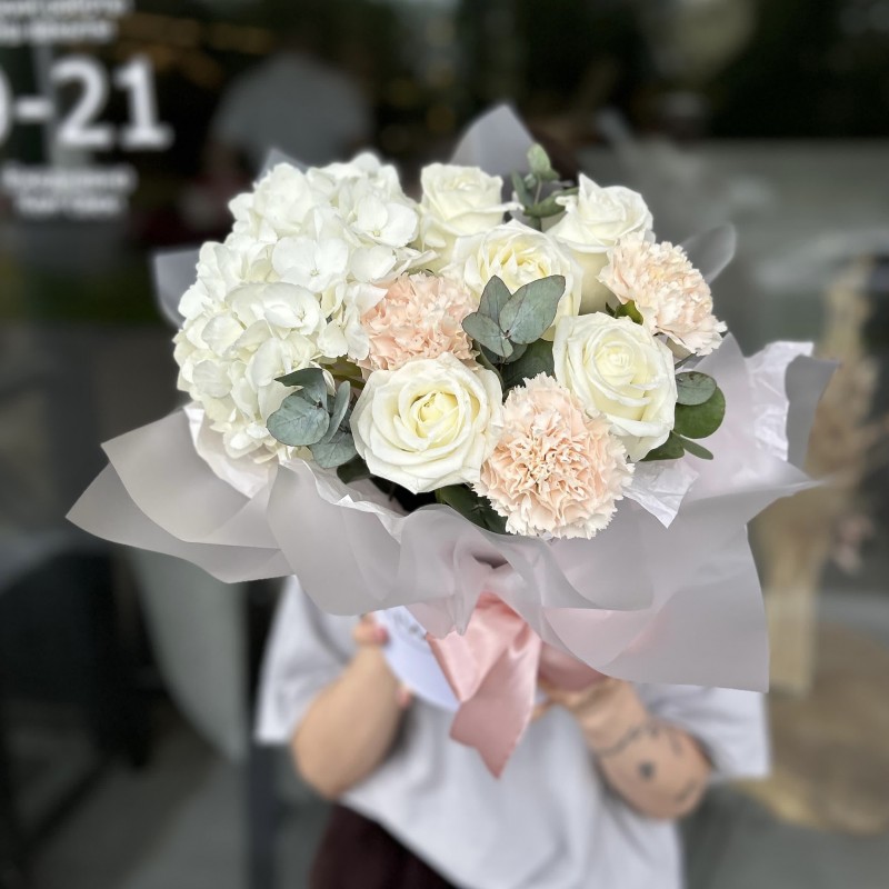 Цветочная композиция в коробке №25