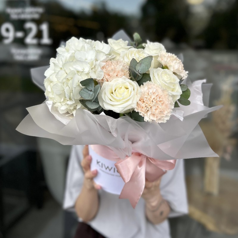 Цветочная композиция в коробке №25