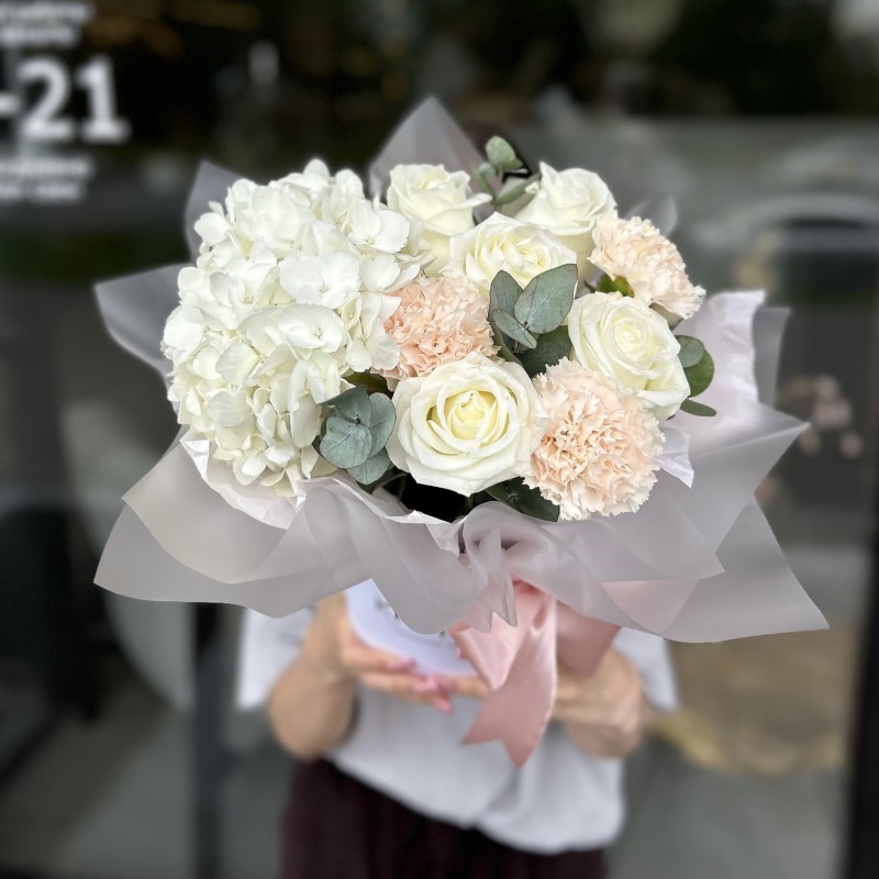 Цветочная композиция в коробке №25