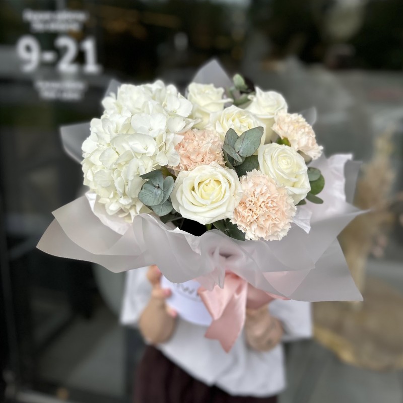 Цветочная композиция в коробке №25