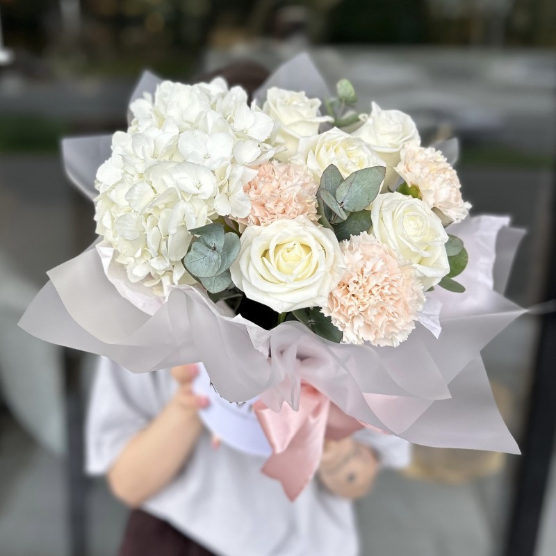 Цветочная композиция в коробке №25