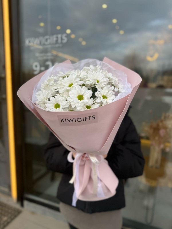 Букет из хризантем №10