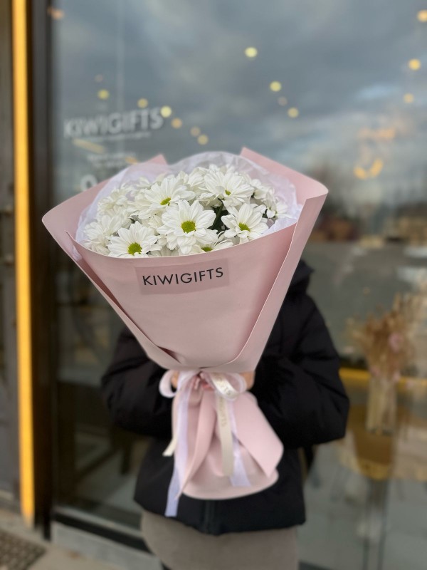 Букет из хризантем №10