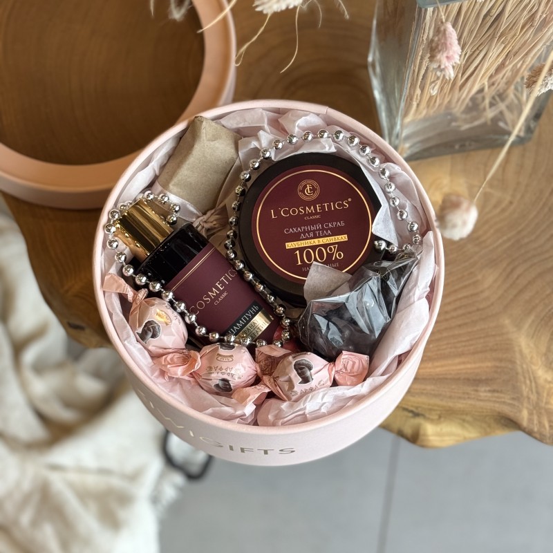 Подарочный набор Клубника в сливках