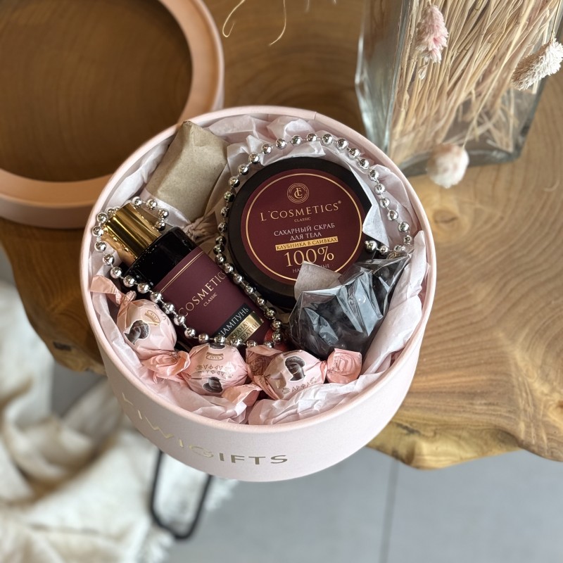 Подарочный набор Клубника в сливках