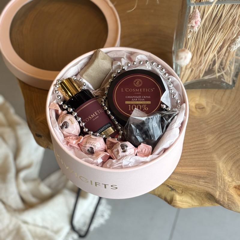 Подарочный набор Клубника в сливках