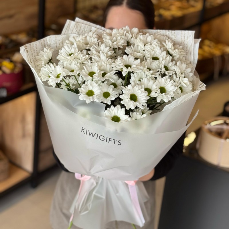 Букет из хризантем №9