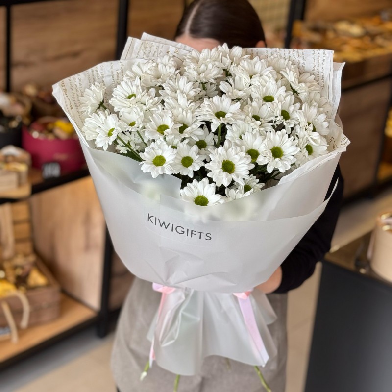 Букет из хризантем №9