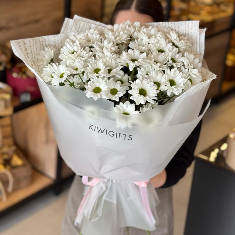 Букет из хризантем №9