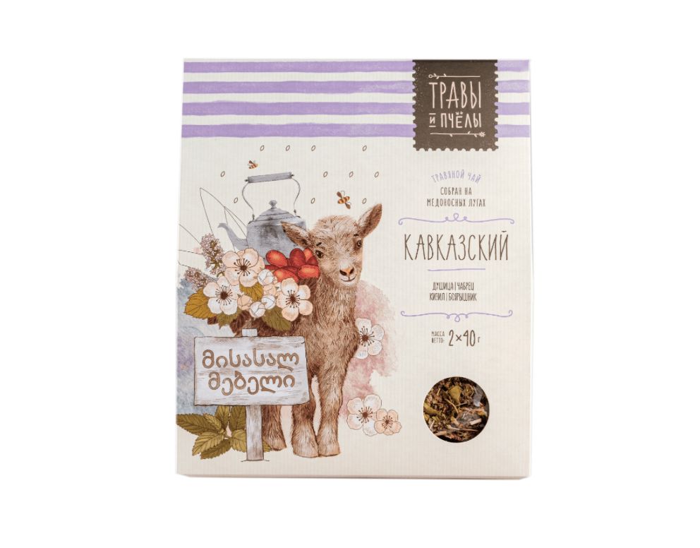 Травяной чай Травы и пчелы 80г в ассор