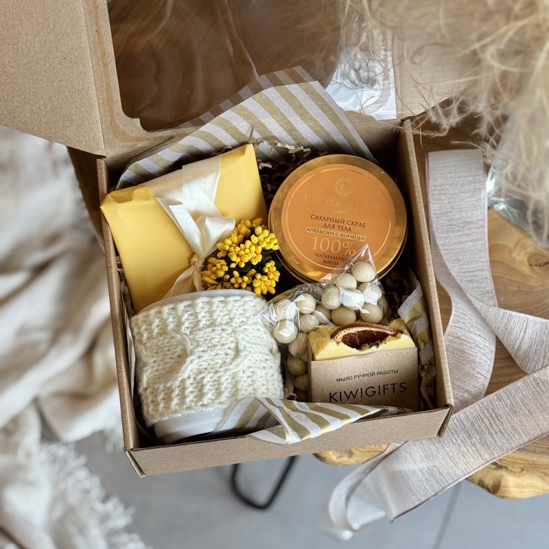 Подарочный бокс Апельсиновый