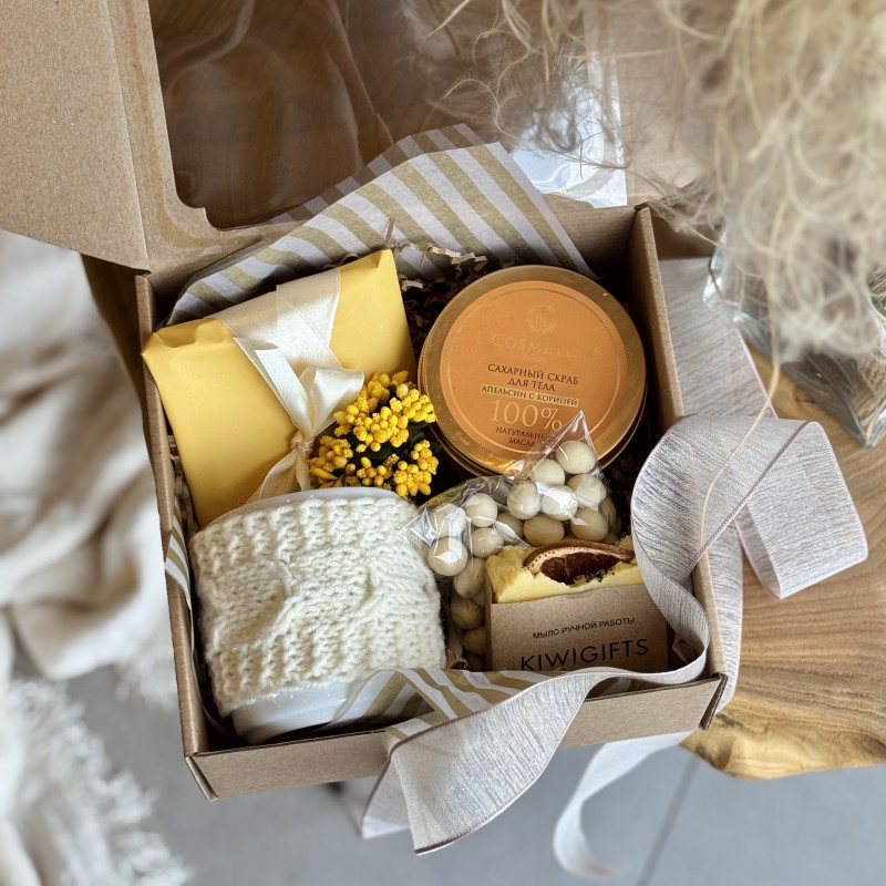 Подарочный бокс Апельсиновый