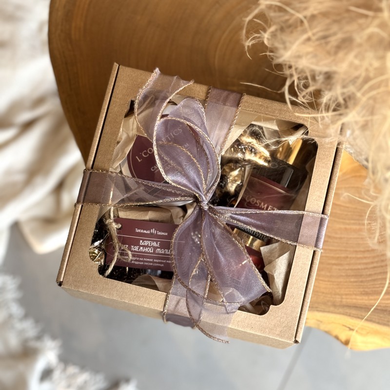 Подарочный бокс Рубиновый цвет