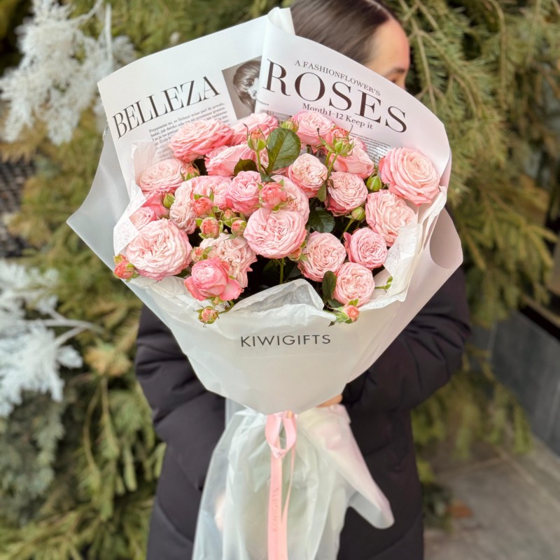 Букет из кустовых роз №1