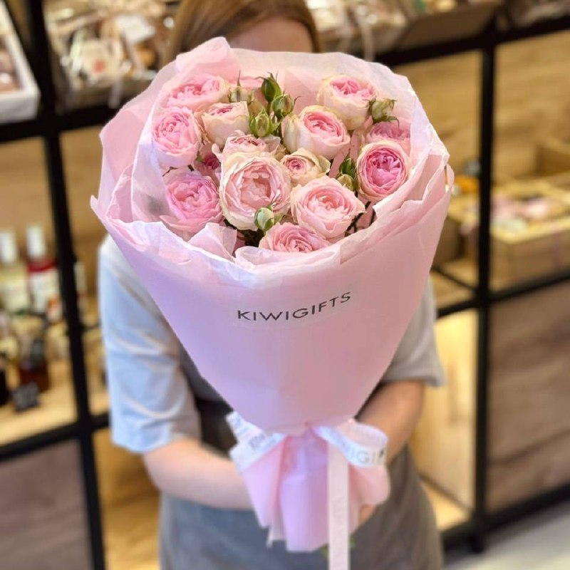 Букет из кустовых роз №8